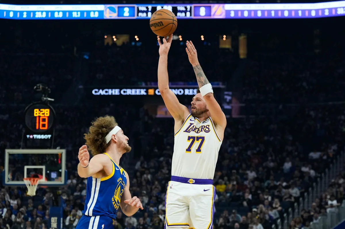 Luka Doncic und die LA Lakers dominierten die Golden State Warriors.