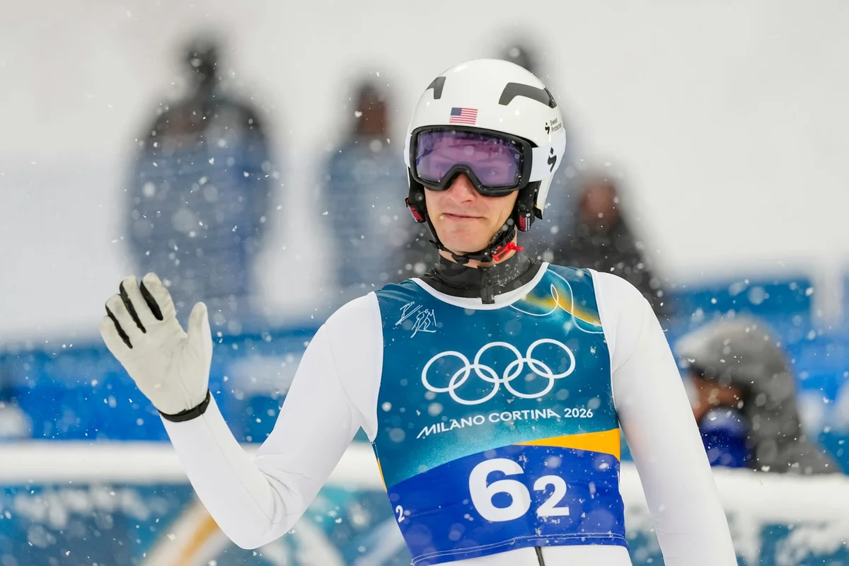 Von Schneebläser erwischt: Schreckmoment für Kombinierer