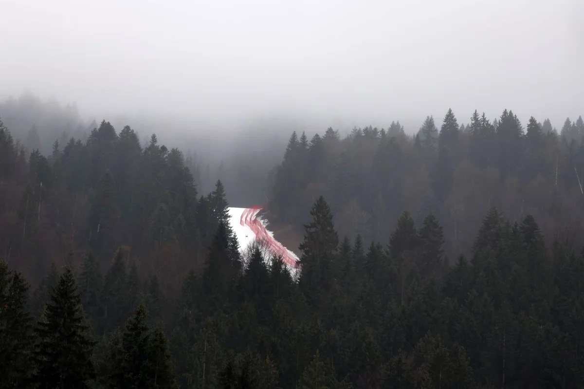 Nebel-Absage: Super-G fällt aus
